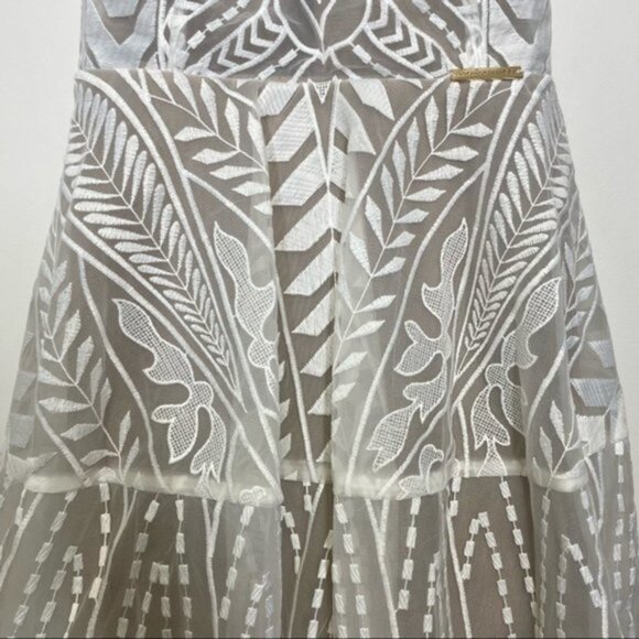 Bronx and Banco White Dress‎ Women Size Medium - Picture 5 of 13